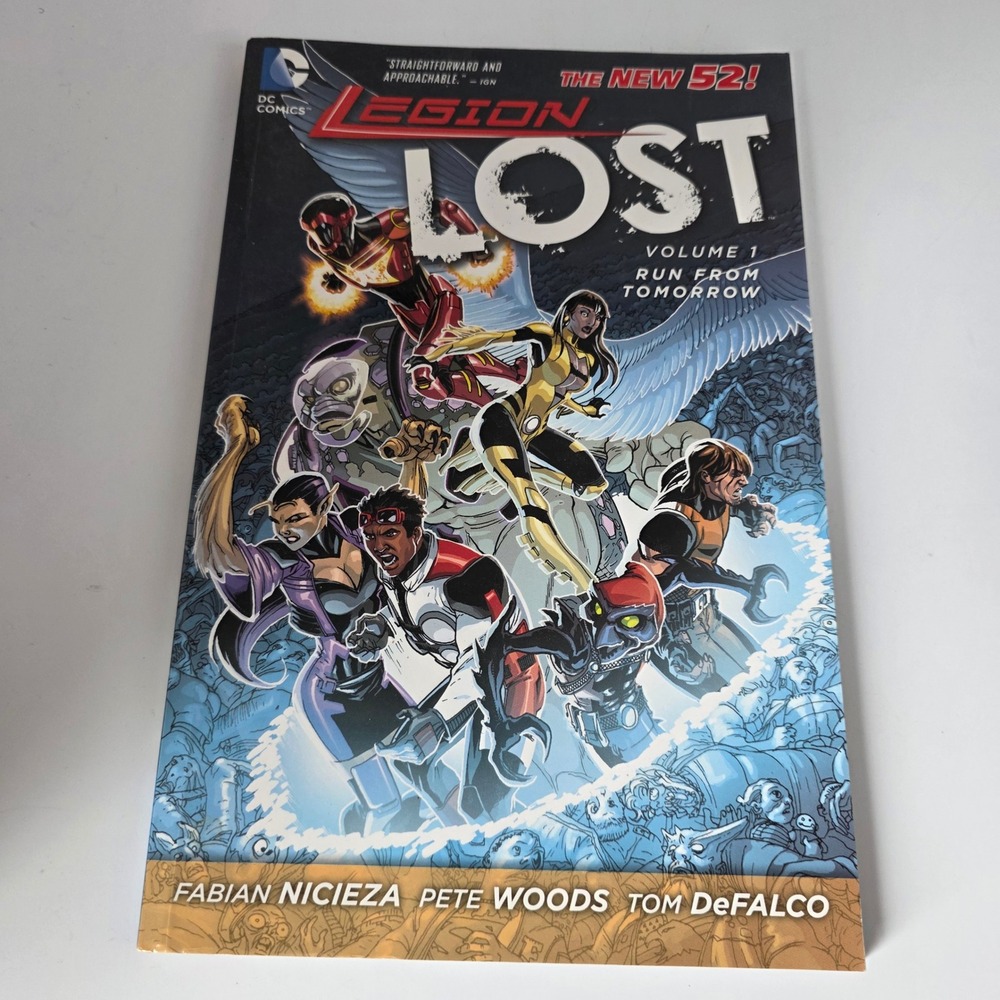 Legion Lost Vol 1 Run From Tomorrow DC Comics New 52 TPB Pete Woods SciFi